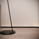 Aluminium flush-mounted skirting board 35mm with LED channel