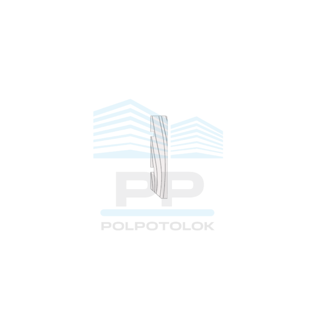 Плінтус-вставка МДФ грунт (під фарбування) 50х10х2070