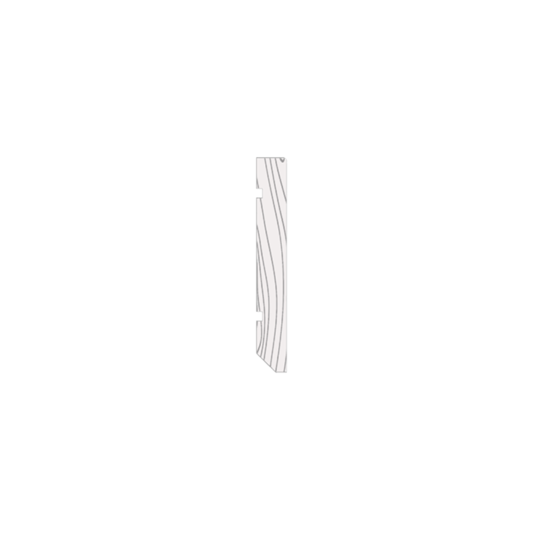 Плинтус-вставка МДФ грунт (под покраску) 70х10х2070