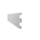 Prostokątna listwa przypodłogowa (wkładka) 60mm (srebro)
