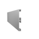 Prostokątna listwa przypodłogowa (wkładka) 85mm (srebro)