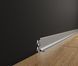 Aluminium skirting board 36mm "Arrow" series