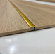 Profil łączący w kształcie litery T 10&times;4 mm polerowany złoty